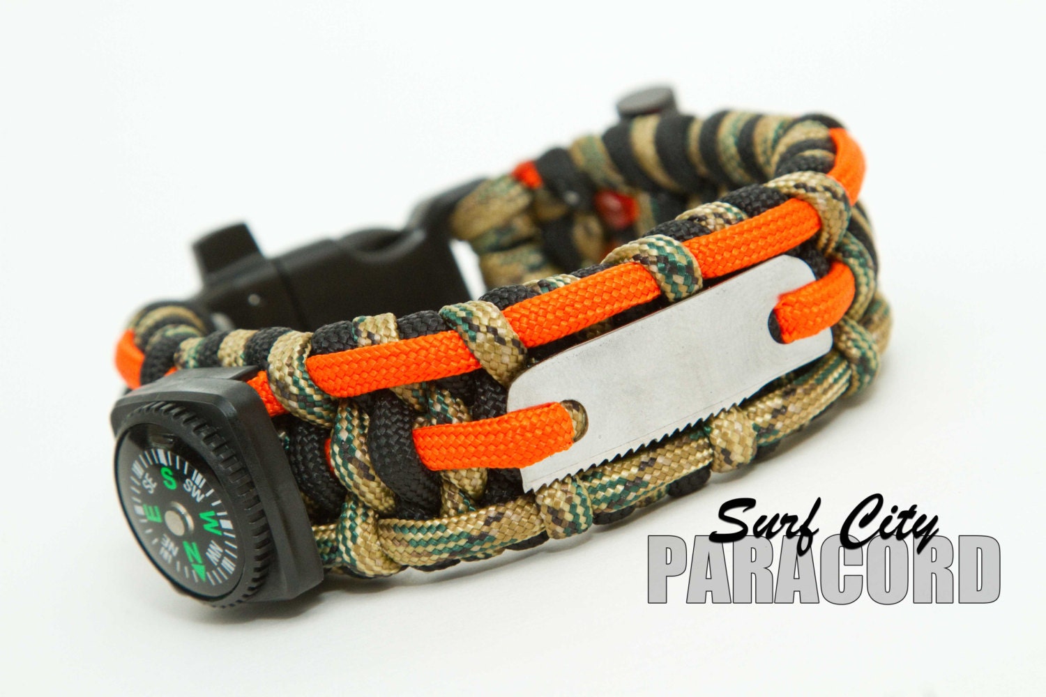 Ultimate Paracord Survival Bracelet Choice of by SurfCityParacord