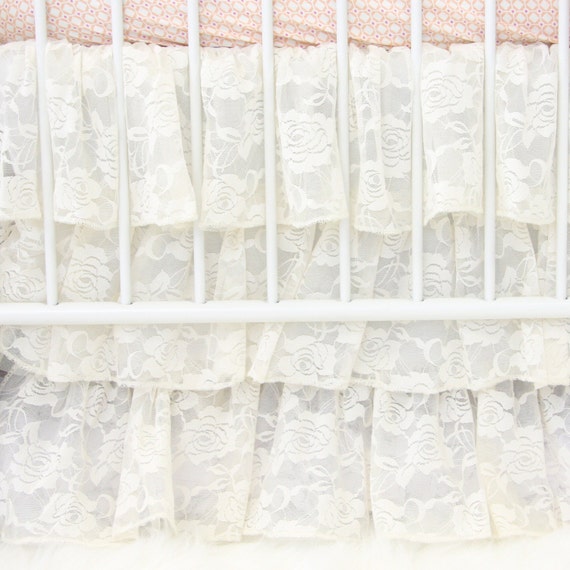 Lace Crib Skirt 82