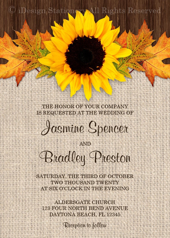 Free Printable Fall Invitation Templates 6