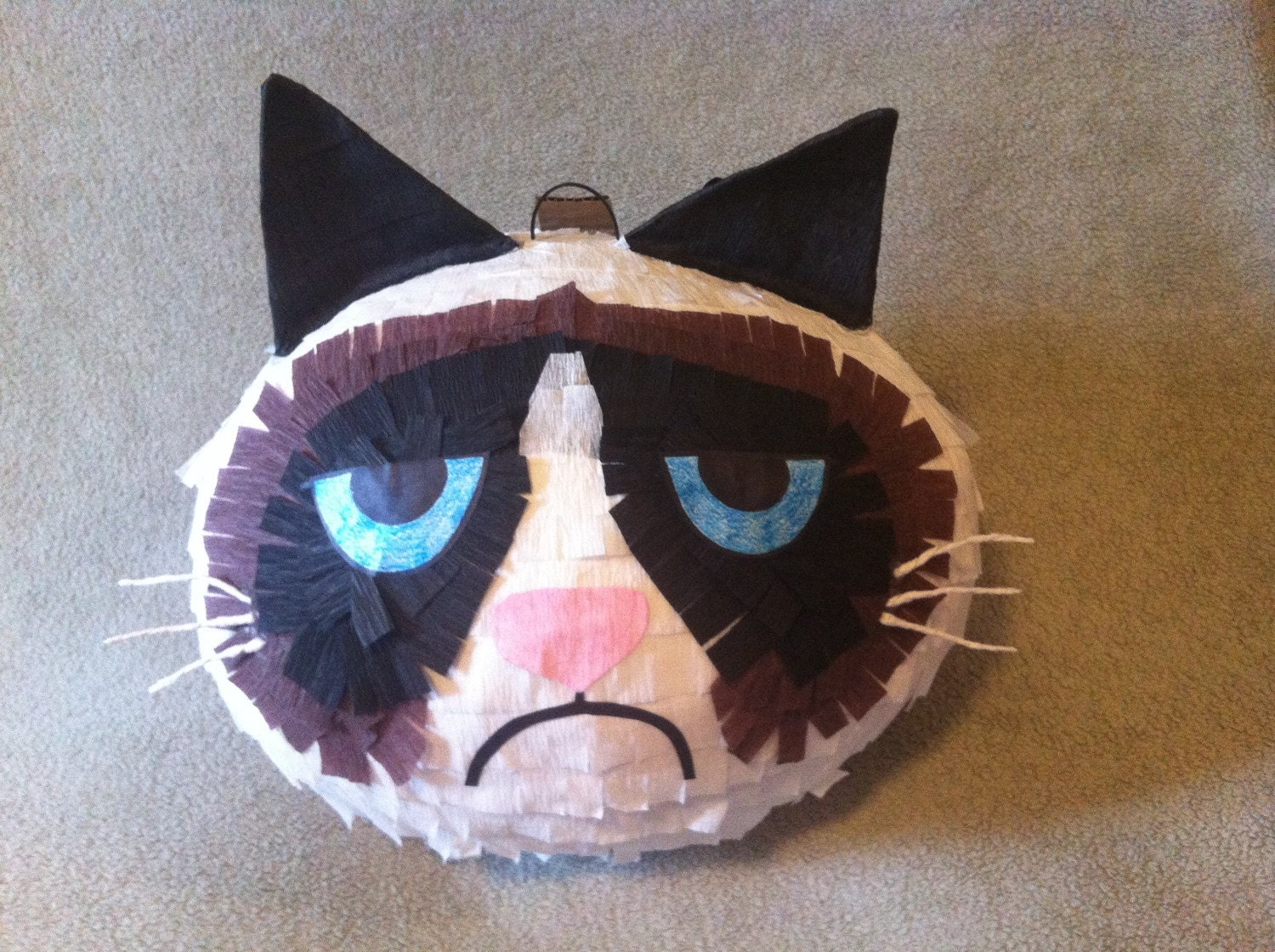 Grumpy cat pinata