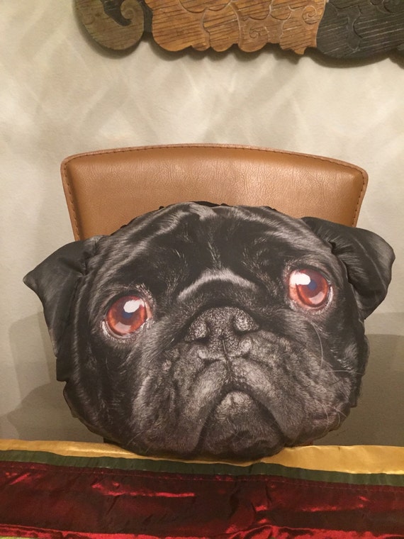 black pug pillow black pug pillow by mystuffvegas on etsy black pug pillow black pug pillow by mystuffvegas on etsy