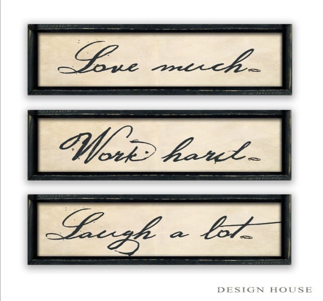 Inspirational wooden signs personalized wedding gifts office