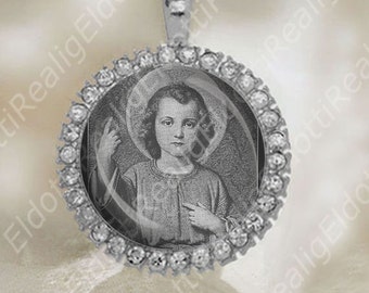 The Child Jesus Christ by Franz Ittenbach Christian Catholic Medal Religious