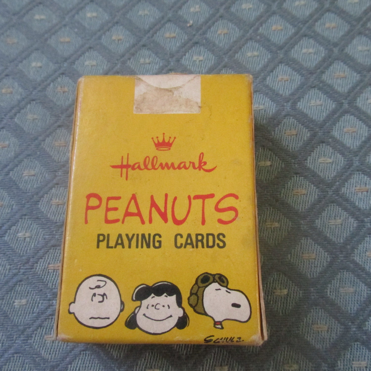 Vintage Hallmark Peanuts Playing Cards Miniature 52 Playing
