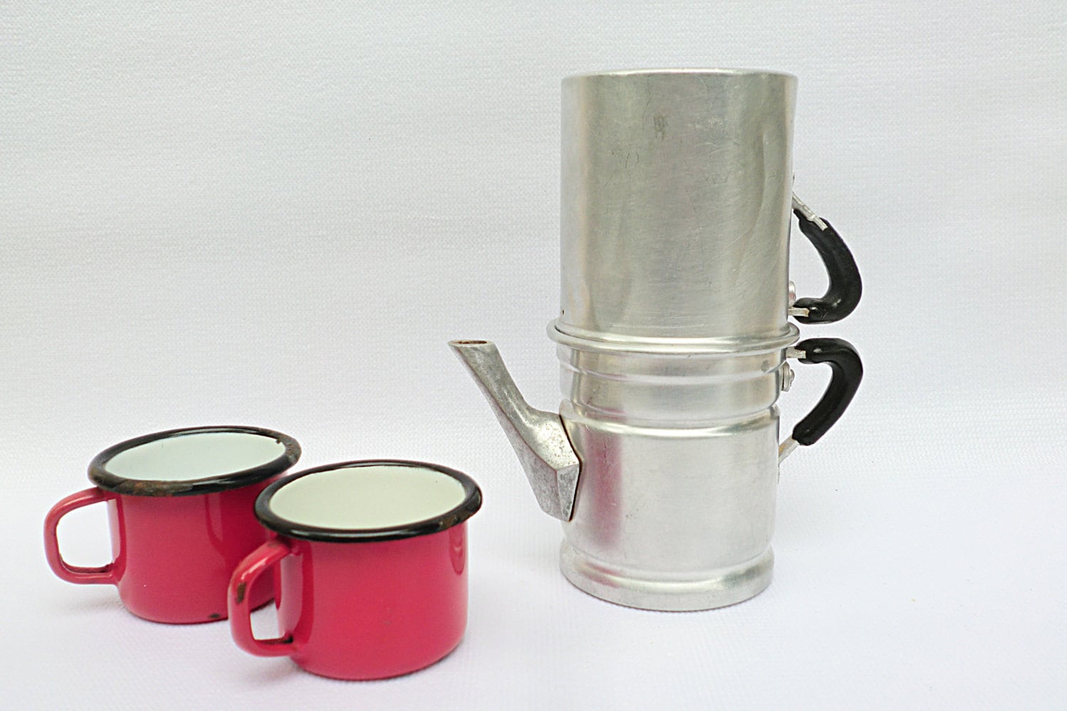 Vintage LUPA Neapolitan coffee pot made in Italy