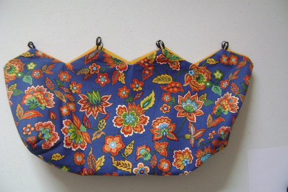 orange flower purse