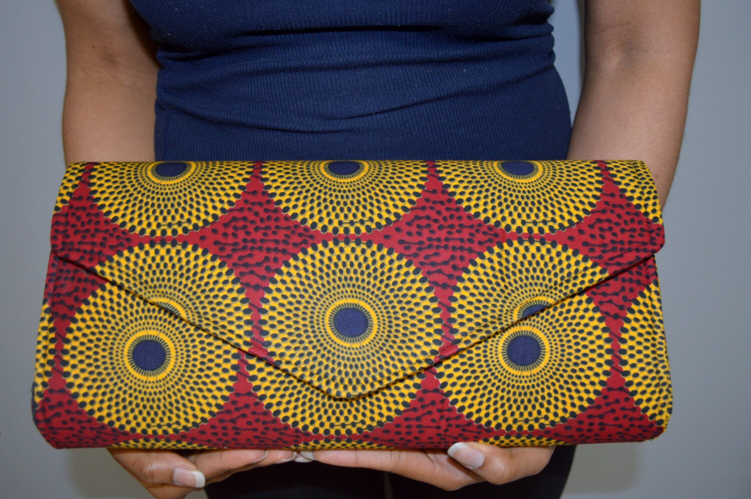Tanya Clutch Ankara Clutch Bags and Purses African Print