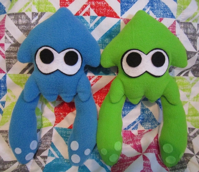 squid sisters plushies