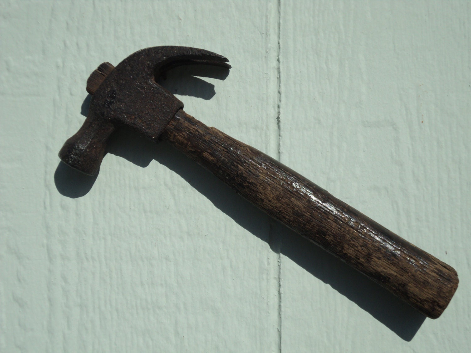 Antique Claw Hammer Old Builder Tool Carpenters Hammer Rustic
