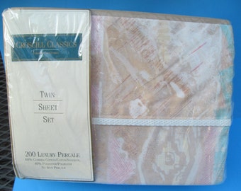 Crosscill Twin Sheet Set NIP