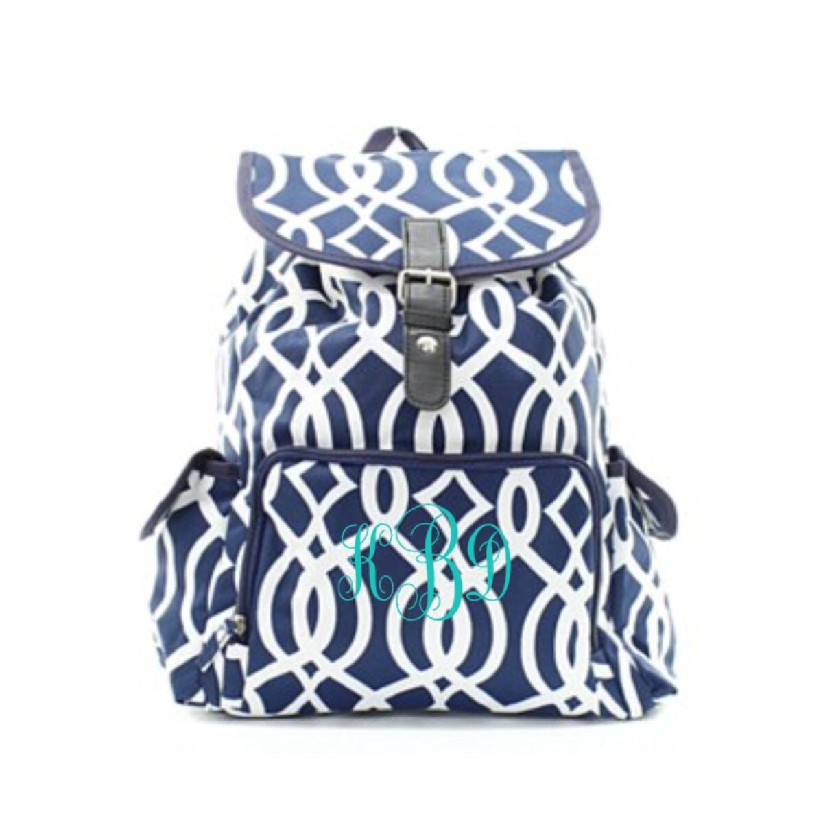 Personalized Book bag Monogrammed Book Bag Back Pack Back