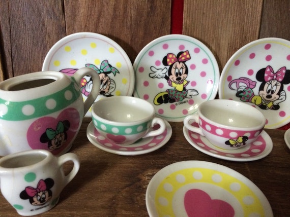 minnie tea set