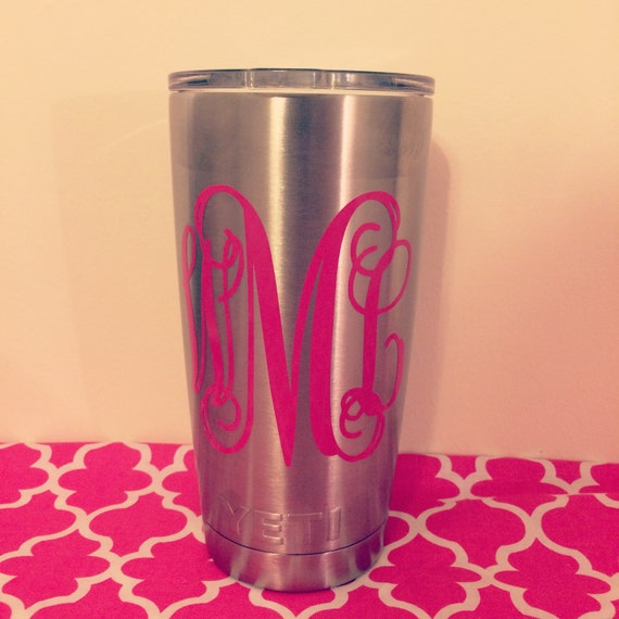 Customized Yeti Tumbler 20 oz - Monogrammed Yeti Tumbler