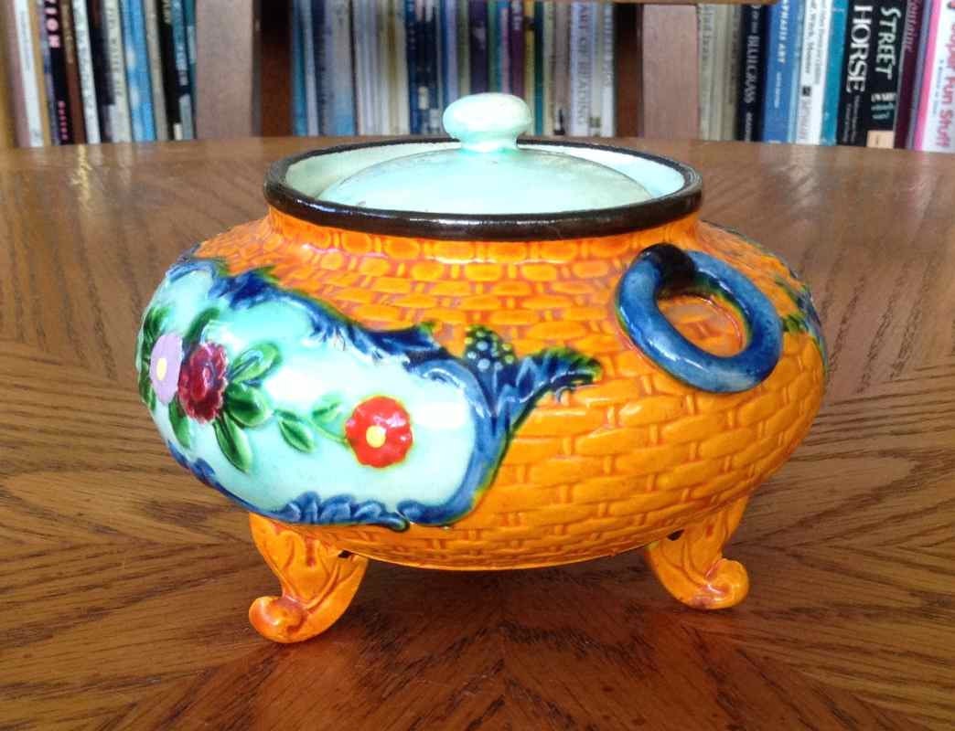 Vintage Maruhon Ware Incense Burner Made in Japan 1920s to