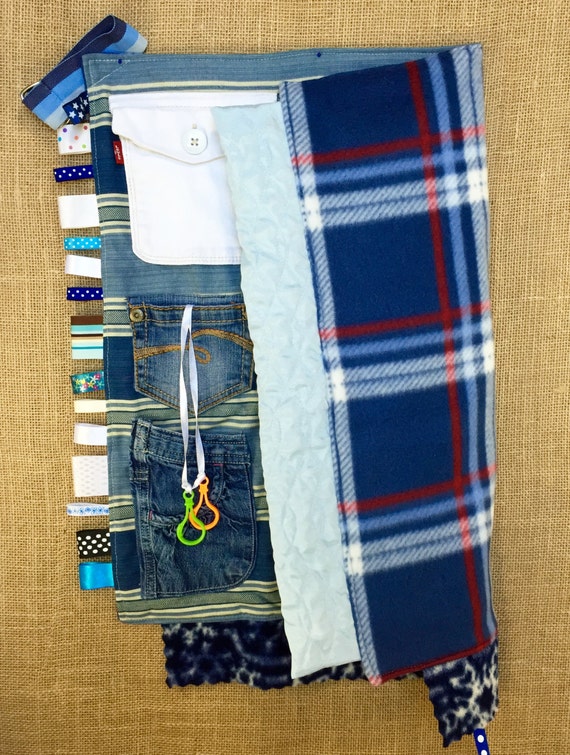 Activity blanket for Alzheimer's Dementia by