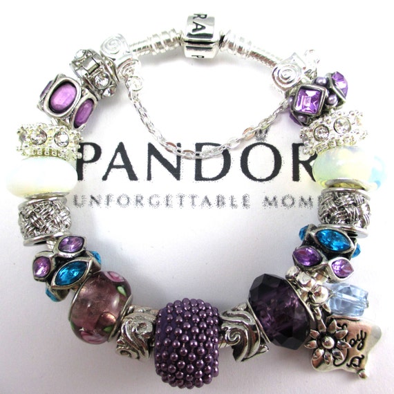 Authentic Pandora Bracelet Sterling Silver by RobinsNestJewels