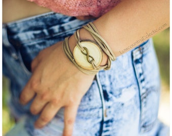 Infinity Essential Oil Diffuser Bracelet -- FREE SHIPPING