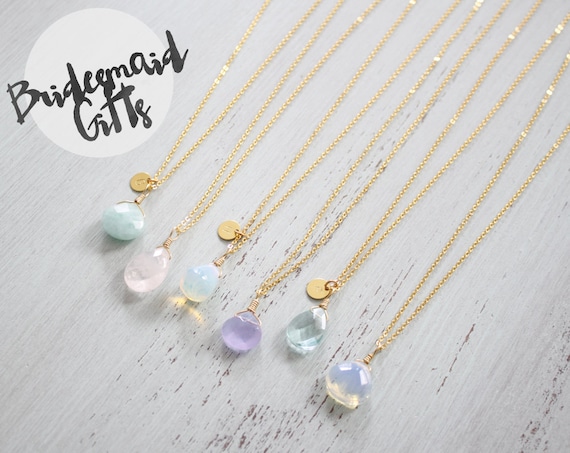 Bridesmaid Gifts - Gifts for Bridesmaids - Bridesmaid Necklaces ...