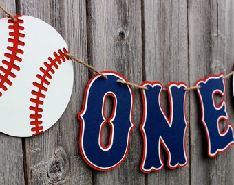 Baseball High Chair Banner - ONE Banner