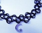 Moon Tattoo Choker