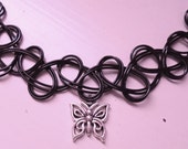 Butterfly Tattoo Choker