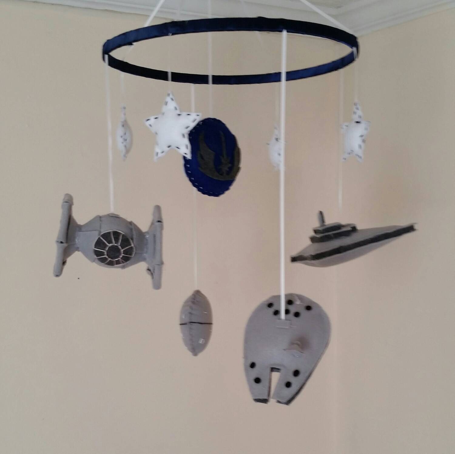 Star Wars Baby Mobile Star Wars Nursery Jedi by GraceAnnBaby