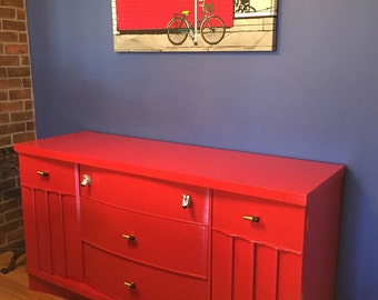 SOLD to Christa-Paint to Order! Vintage Buffet Server