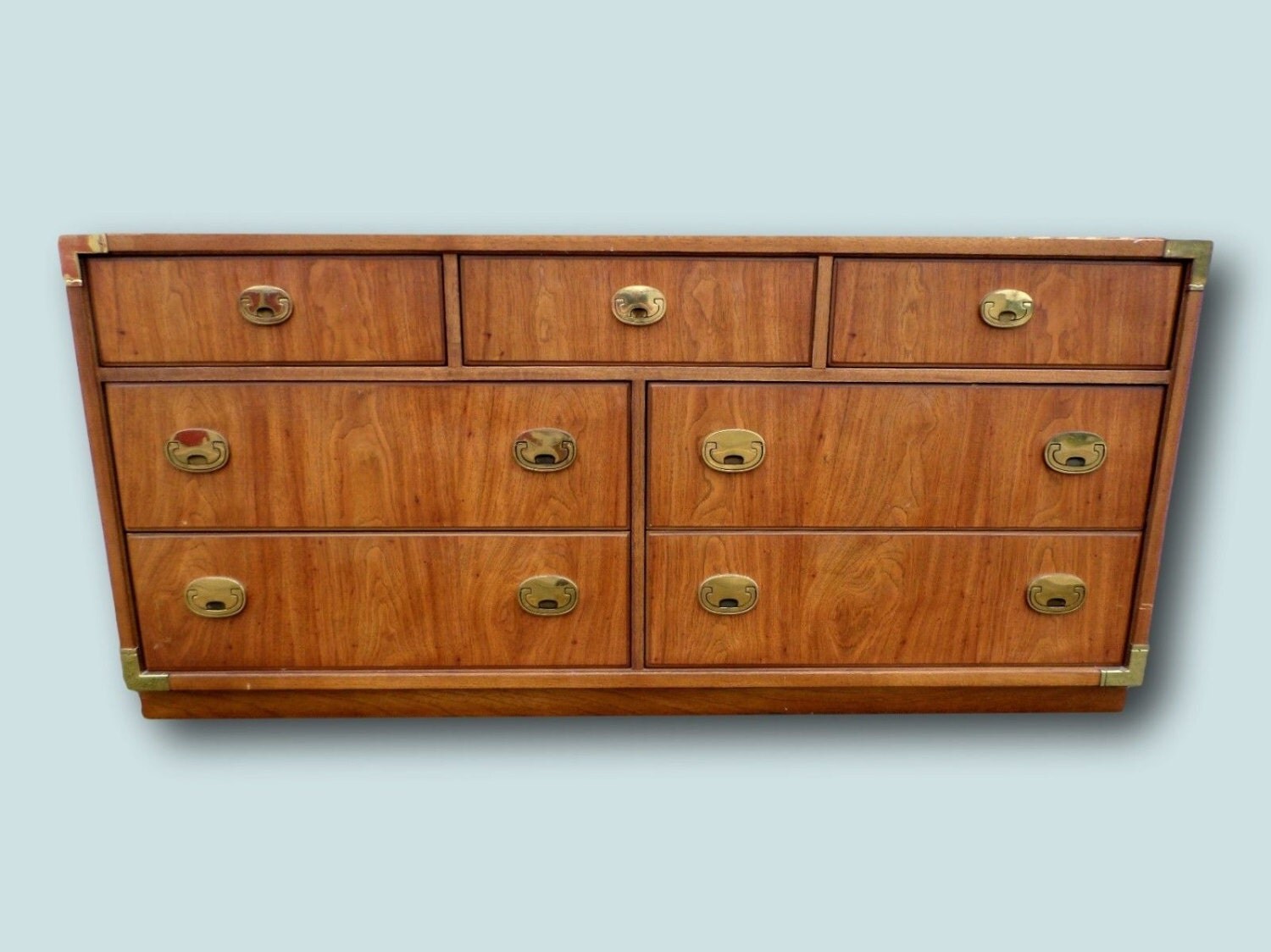 Vintage Quality Thomasville Campaign Dresser by VeronaVintageHome