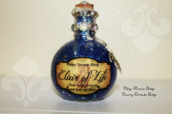 Elixir or Life POTION by OLIXIAshop on Etsy