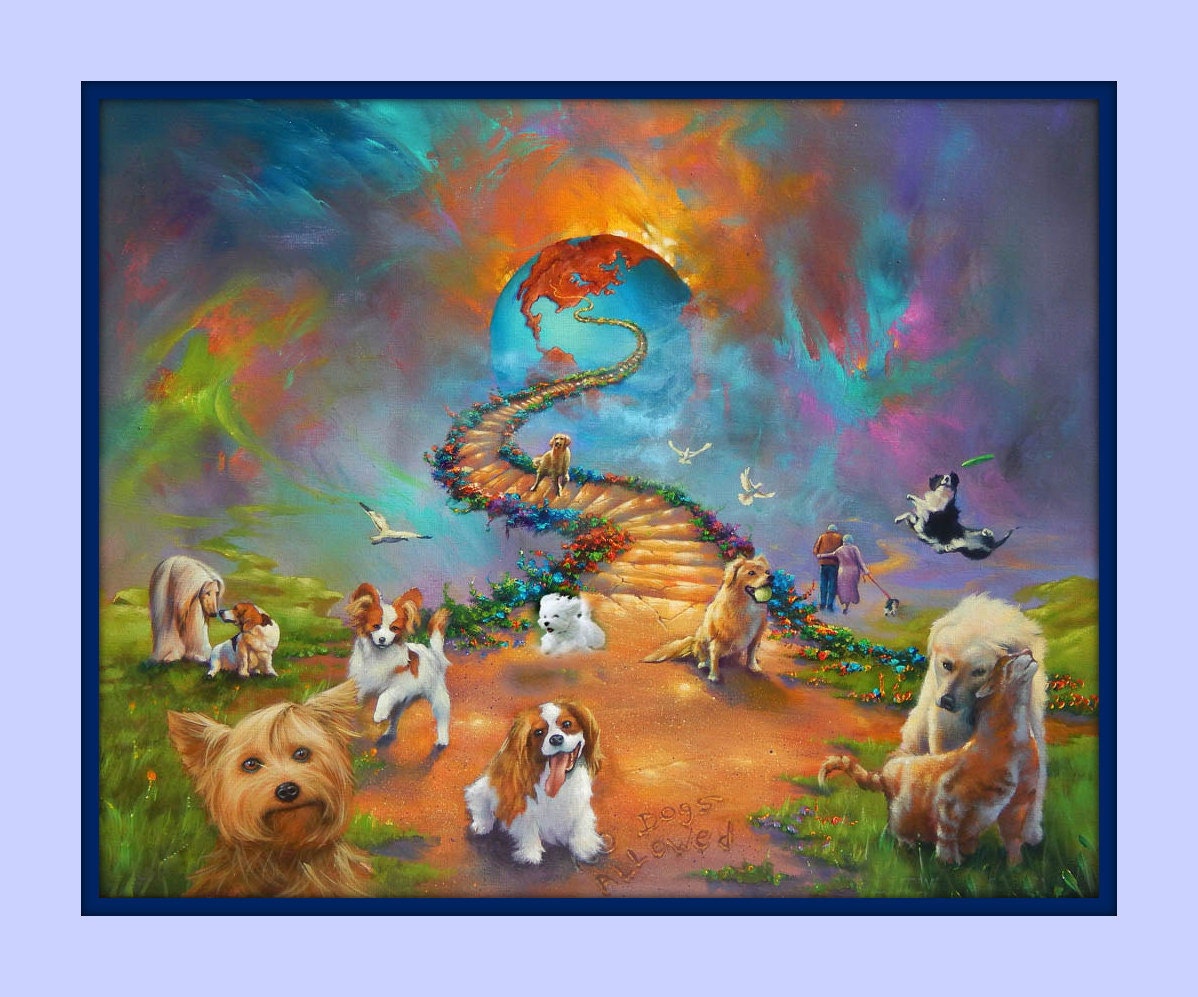 rainbow-bridge-all-dogs-go-to-heaven-11x14-matted-8x10-art