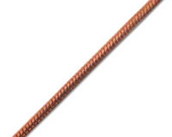 1.6mm Round Snake Chain (1 Foot)