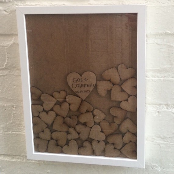 Drop Box Guest Book frame guestbook wedding by PerfectParcels1