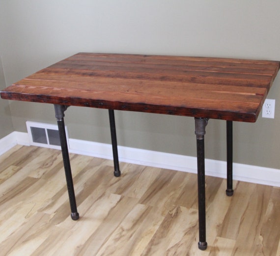 Outdoor Dining Table Reclaimed Wood Butcher Block by iReclaimed