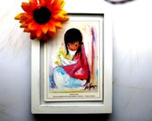 White Dove/ Sandstone Creations / Postcard Ephemera Loveliness / DeGrazia / Tucson, Arizona