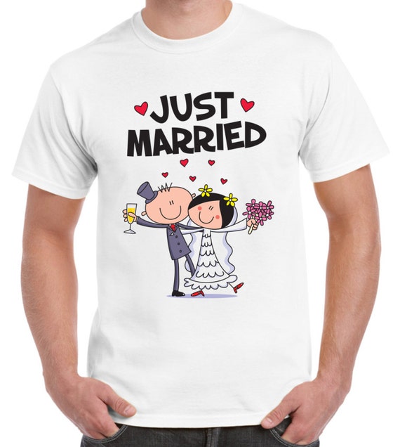 just married tee shirts