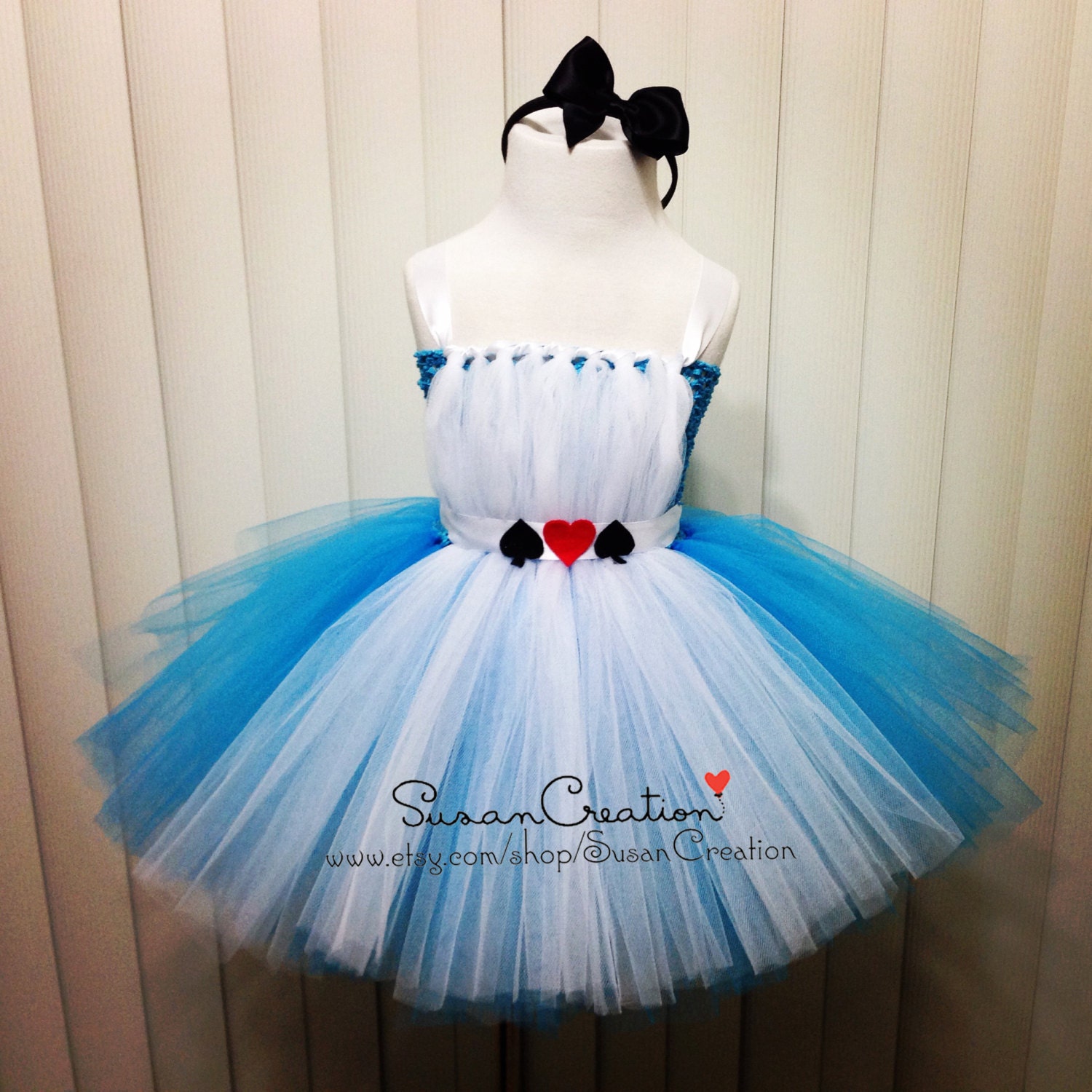 Alice in wonderland tutu dress Alice tutu dress by SusanCreation