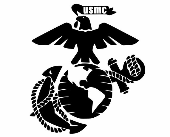 USMC decals Eagle Globe and Anchor decals Semper Fi decals