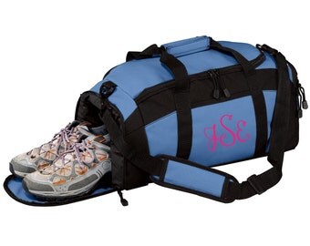 Personalized Gym Bag, Workout, Cheer Bag, Monogram, Dance bag, Ballet bag, GIfts for her, Swim, Volleyball bag, Personalized Work Out Bag,