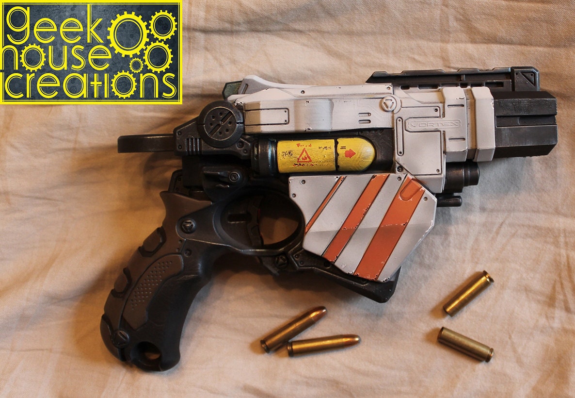 Custom Painted Nerf Gun Destiny style Mass by GeekHouseCreations