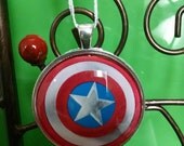 captain america shield ornament