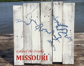 ozarks lake missouri greetings prints