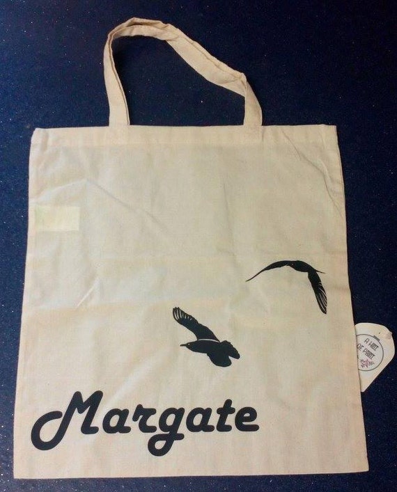 Margate UK printed tote bags