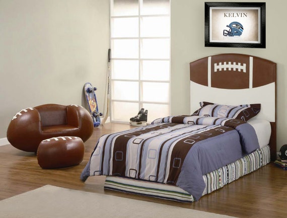 Personalized Seattle Seahawks Helmetboys room by IprayStudio