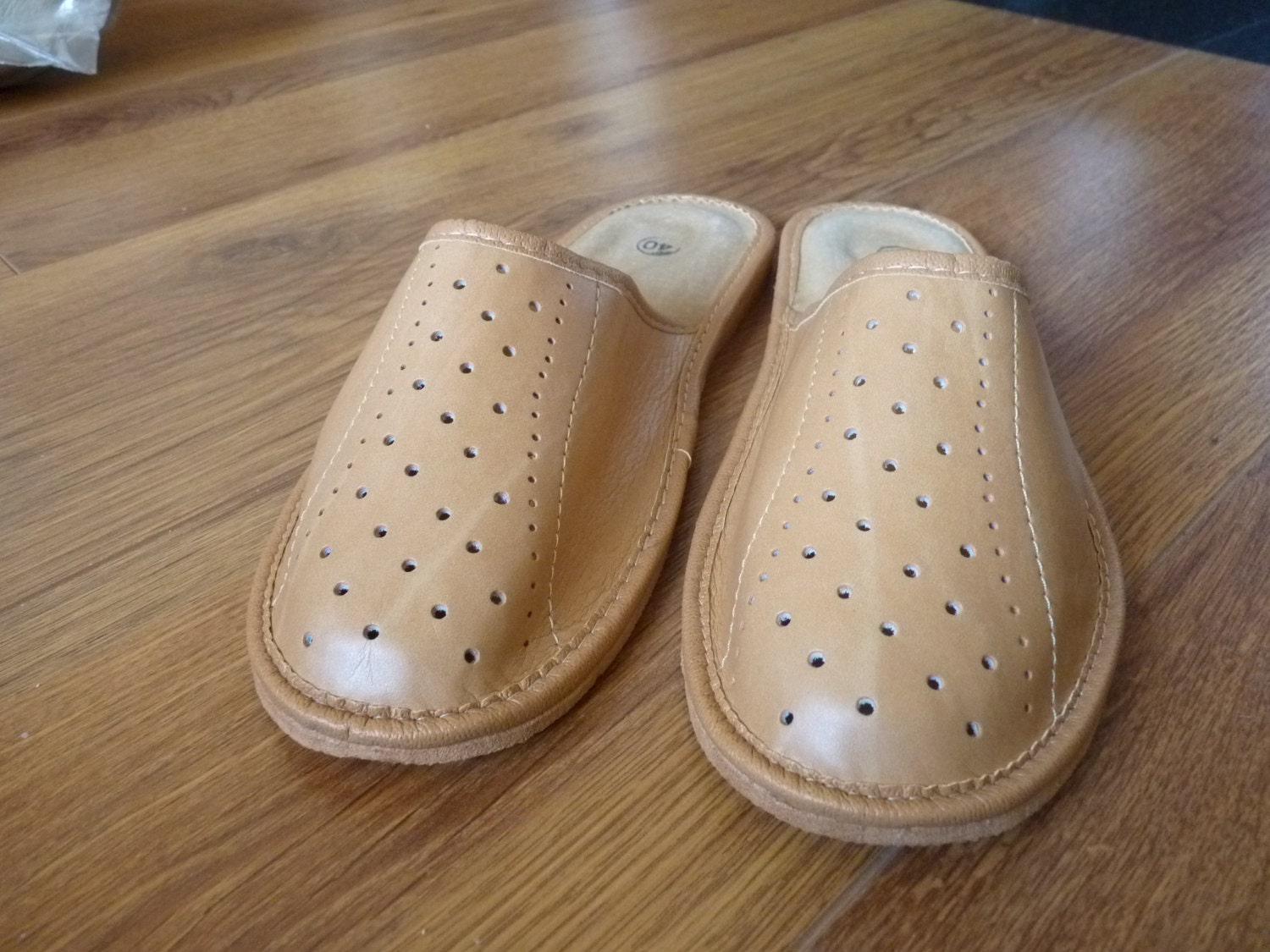 Women's Leather Slippers Free Shipping by McCaffreyIrishStore