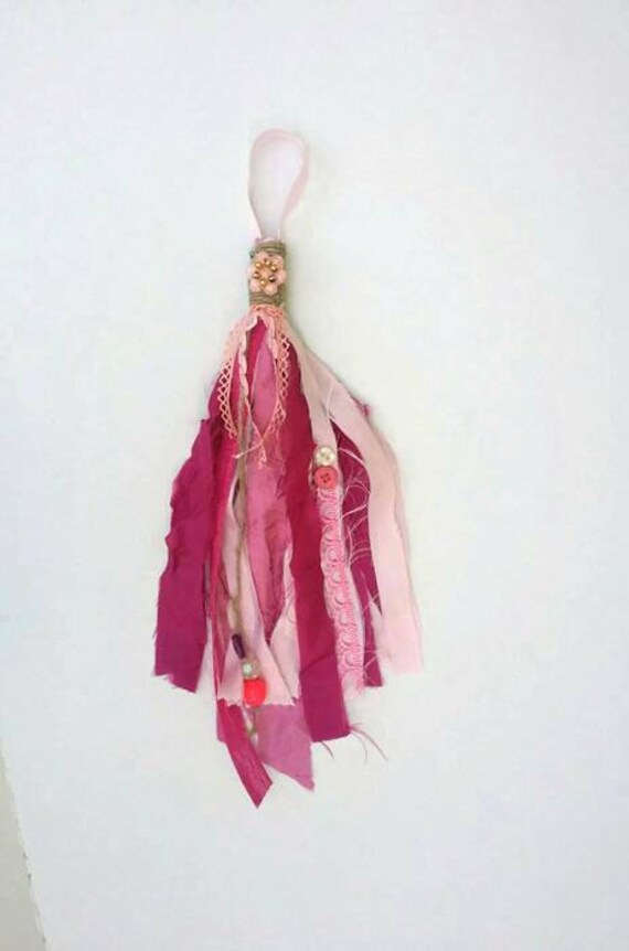 handmade fabric tassel shabby chic furniture by homemadefunsies handmade fabric tassel shabby chic furniture by homemadefunsies