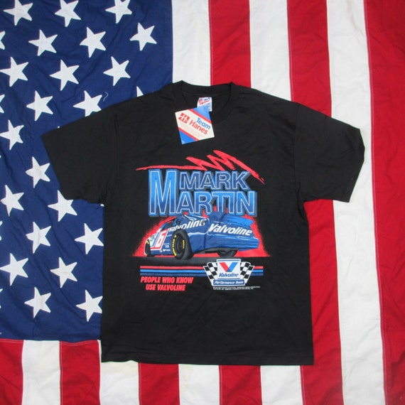 Vintage Deadstock Mark Martin NASCAR T-Shirt Large