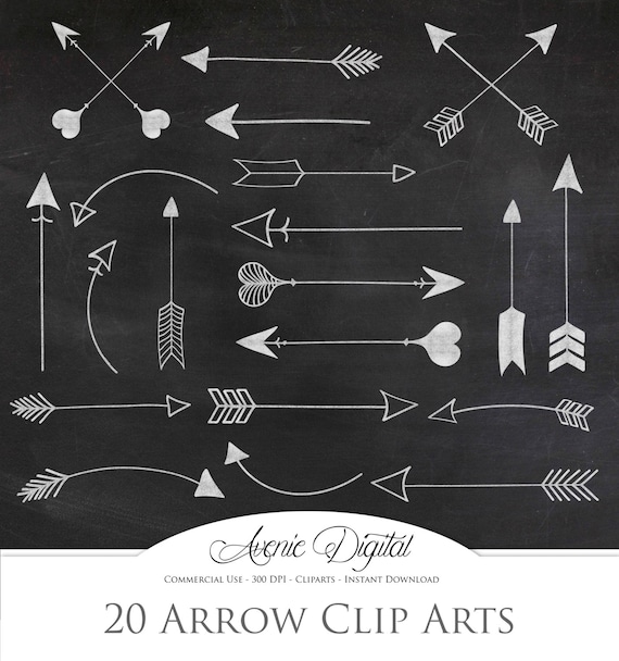 free chalkboard arrow clipart - photo #49