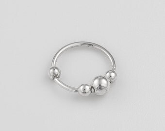 Sterling silver nose ring. silver nose ring. nose piercing. nose rings. nose jewelry. nose hoop. nose ring. nose ring hoop. nose ring 18g.