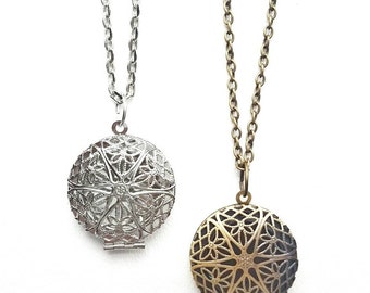Set of 5 - Wholesale Diffuser Locket Necklaces