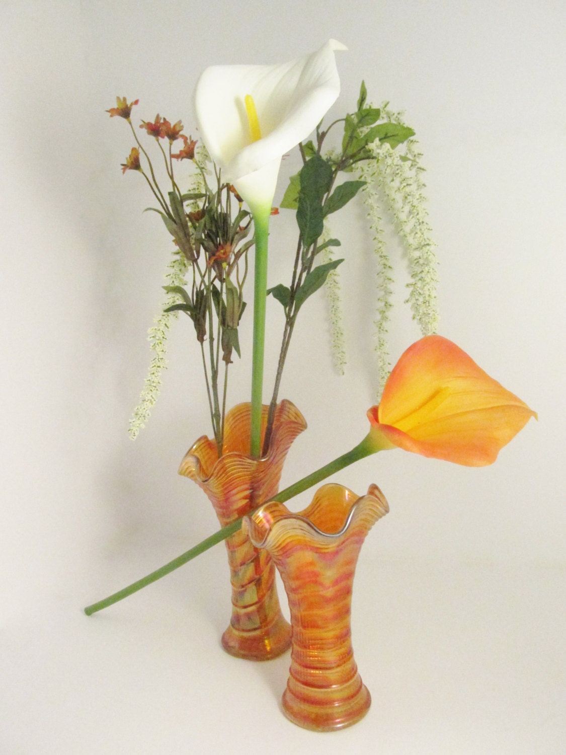 Home Decor Pair Of Vases Orange Carnival By DauphinTimeCapsule   Il Fullxfull.759711314 Oqo0 